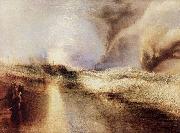 Joseph Mallord William Turner Leuchtraketen bei hohem Seegang France oil painting artist